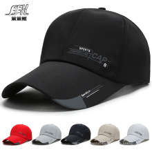 Custom Logo Print Quick Dry Gorras Lightweight Breathable Soft Running Sport Cap Baseball Hat for Men